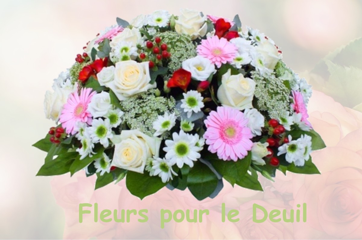 fleurs deuil ROUSSIEUX